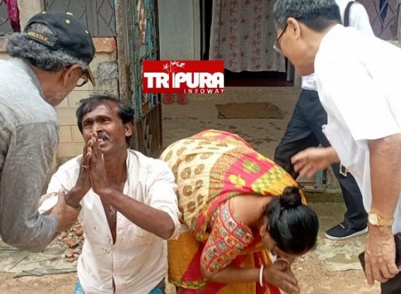 BJP’s attempt to Re-Generate Fear Psychosis in Tripura : Massive Pre-Poll Violence in Ratan Lal’s Constituency, CPI-M leaders met Victim Families in Mohanpur